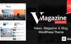 Vmagazine v1.1.8 Blog, NewsPaper, Magazine WordPress Themes
