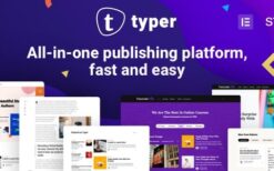 Typer (v1.40.0) Amazing Blog and Multi Author Publishing Theme