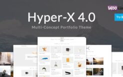 HyperX v4.9.9.4 Responsive WordPress Portfolio Theme