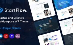 Start Flow (v1.25) Startup and Creative Multipurpose WordPress Theme