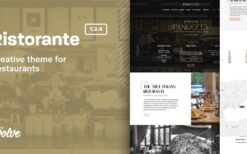 Ristorante (v2.2) Creative Restaurant WordPress Theme