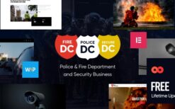 Police Department (v2.11.0) Fire & Security WordPress Theme