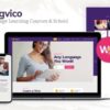 Lingvico (v1.0.13) Language Center & Training Courses WordPress Theme