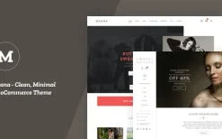 Mgana (v1.2.6) Clean, Minimal WooCommerce Theme