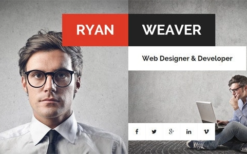Divergent (v3.0.0) Personal Vcard Resume WordPress Theme