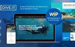 DiveIt (v1.4.2) Scuba Diving School, Sea Adventure & Travel WP Theme