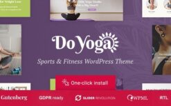 Do Yoga (v1.2.7) Fitness Studio & Pilates Club WordPress Theme