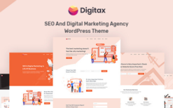 Digitax (v1.2.1) SEO & Digital Marketing Agency WordPress Theme