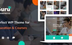 iGuru v1.3.6 Education & Courses WordPress Theme