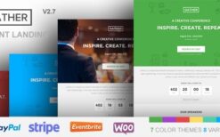 Gather v3.0.6 – Event & Conference WP Landing Page Theme