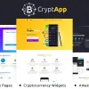 CryptApp (v3.2) Landing Page Theme