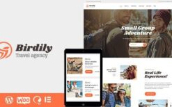 Birdily v1.2.1 Travel Agency & Tour Booking WordPress Theme