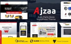 Ajzaa (v3.6) Auto Parts Store WordPress Theme