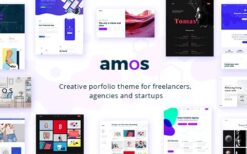 Amos (v1.7.1) Creative WordPress Theme