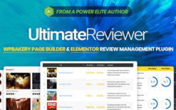 Ultimate Reviewer (v2.21.1) Elementor & WPBakery Page Builder Addon