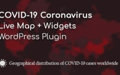 COVID-19 Coronavirus v2.3.7 Live Map WordPress Plugin