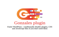 Gonzales (v2.2) Speed up WordPress