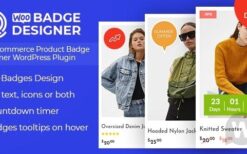 Woo Badge Designer (v4.0.0) WooCommerce Product Badge Designer WordPress Plugin