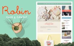 Robin (v7.0.11) Cute & Colorful Blog Theme