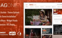 MagOne (v9.0) Responsive Magazine & News WordPress Theme
