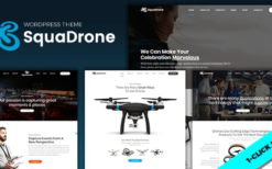 SquaDrone (v1.0.9) Drone & UAV Business WordPress Theme