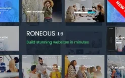 Roneous (v2.1.6) Creative Multi-Purpose WordPress Theme