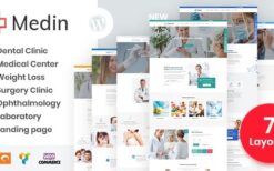* Medin v1.8.4 Medical Center WordPress Theme