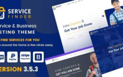 Service Finder (v6.1) Provider and Business Listing WordPress Theme