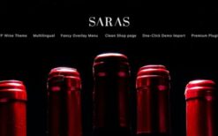 Saras v1.8 Wine WordPress Theme