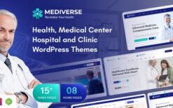 Mediverse v1.0.0 Health Medical Clinic WordPress Theme