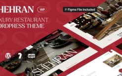 Shehran v1.0.0 Restaurant WordPress Theme