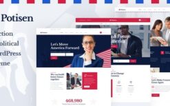Potisen v1.2.8 Election & Political WordPress Theme #