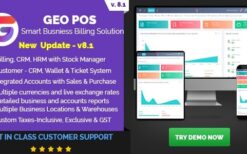 Geo POS v8.3 Build 190 Point of Sale, Billing and Stock Manager Application