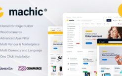 Machic (v1.6.0) Electronics Store WooCommerce Theme