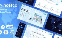 Hostco (v1.0.4) Hosting Service WordPress Theme
