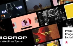 Micdrop (v1.3) Music WordPress Theme