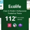 Ecolife Elementor (v2.3.8) Multipurpose Prestashop (v1.7, v8x) Theme