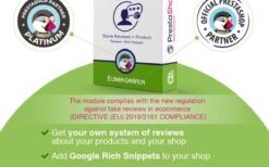 v1.7.9 Store Reviews + Product Reviews + Google Rich Snippets Prestashop (v1.7-v8x)