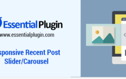 [*] Responsive Recent Post Slider Pro v1.8