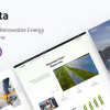 Solarta v.1.0 Solar and Renewable Energy WordPress Theme + RTL
