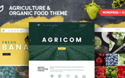 Agricom v1.8.2 Agriculture & Organic Food WordPress Theme