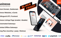 Businesso (v3.6) Business Website SAAS (Multitenancy)