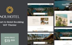 NouHotel (v1.1.2) Resort & Hotel Booking WordPress Theme