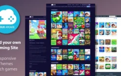CloudArcade (v1.9.0) – HTML5 / Web Game Portal CMS [NFIX]