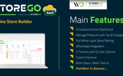 StoreGo SaaS v7.3 Online Store Builder