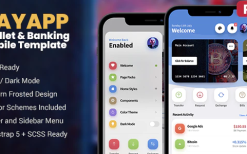 PayApp v1.5 Wallet & Banking PWA Mobile Template