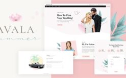 Avala (v1.1.4) Wedding & Event Theme