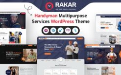 Rakar (v1.0.1) Multipurpose Services WordPress Theme