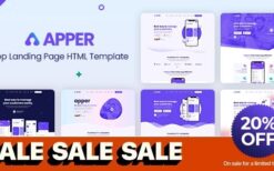 APPER App Landing Page HTML Template 9 Nov 2022
