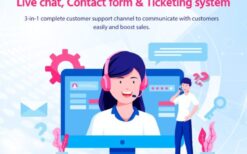 Live Chat, Contact form and Ticketing System v2.6.1 PrestaShop